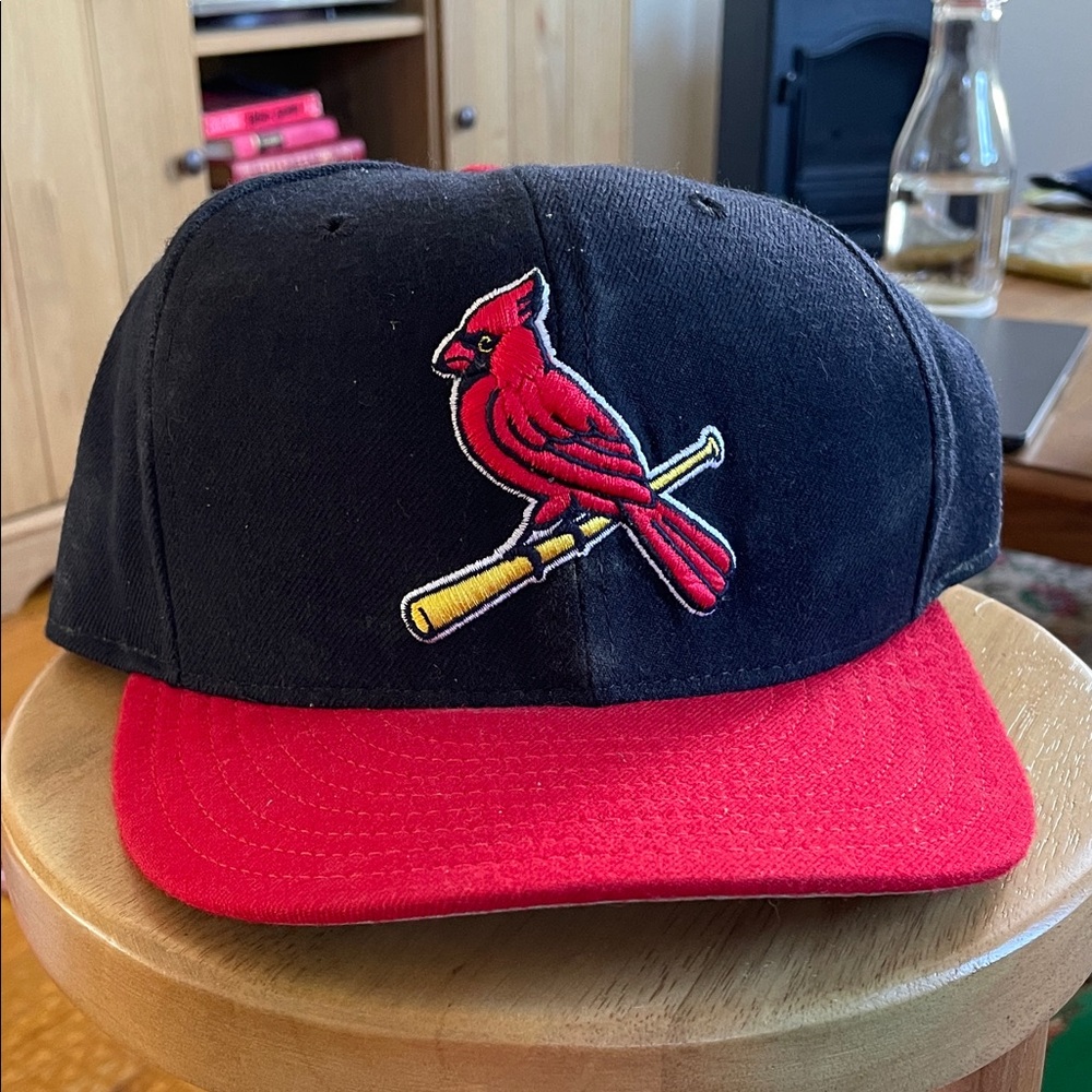 Vintage 90s St. Louis Cardinals New Era 59fifty Fitted 7 1/2 Embroidered MLB hat